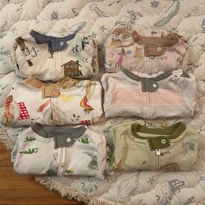 Burt's Bees Baby Kids Pajamas - Multicolor Set